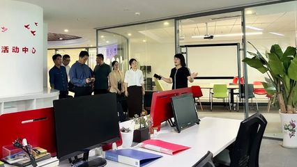 平陰縣科技考察團蒞臨德風科技企業孵化器調研，共探項目孵化新路徑